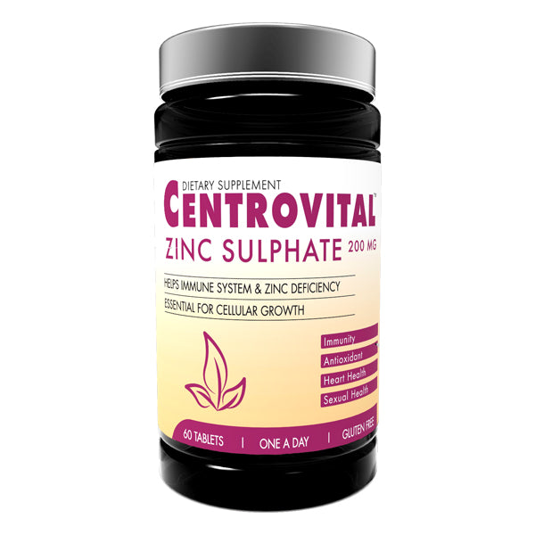 Centrovital Zinc Sulphate 60 Tablets